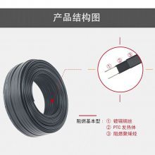 防凍加熱阻燃自控溫電伴熱帶與巖棉制品的協同應用